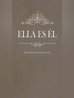 cover image of Ella es Él